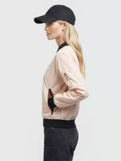 Khujo Vestes De Mi-saison Veste Mi-saison Stence2 Femme Abricot -Magasin D'usine Khujo 3076ece511409920413ad6fb414bd072