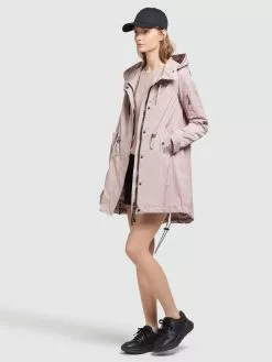 Khujo Parkas Parka Mi-saison DAYES Femme Rose -Magasin D'usine Khujo 30dfa73e220b86515332a4fcfcf060a1