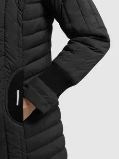 Khujo Vestes Dhiver Veste D’hiver Jerry Femme Noir -Magasin D'usine Khujo 315039cdd5e552b0ab47aa5e83e49f67