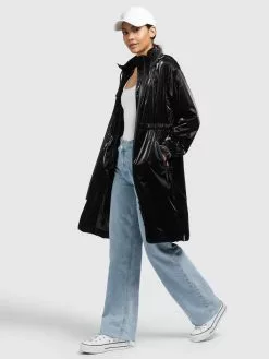 Khujo Manteaux De Mi-saison Manteau Mi-saison Marthe Femme Noir 15 Khujo Manteaux De Mi-saison Manteau Mi-saison Marthe Femme Noir -Magasin D'usine Khujo 317819f160ada3dc9f12e5877320de4d