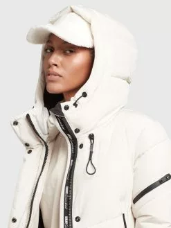 Khujo Manteaux Dhiver Manteau D’hiver Sonje 4 Femme Blanc Cassé -Magasin D'usine Khujo 32f928aba8a93a5643dc34a855a89754
