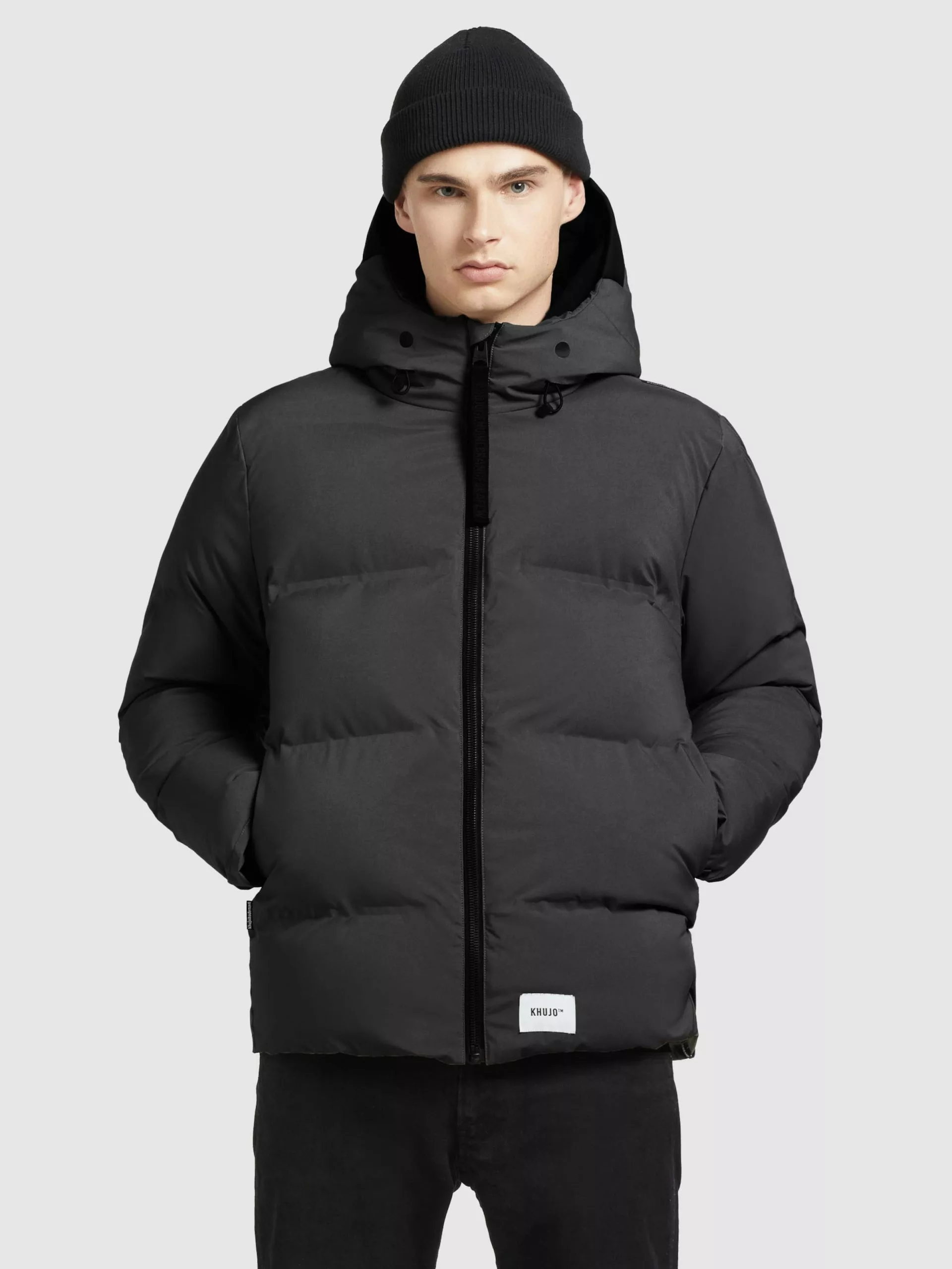 Khujo Vestes Dhiver Veste D’hiver Rodney 2 Homme Noir 4 Khujo Vestes Dhiver Veste D’hiver Rodney 2 Homme Noir – Image 2