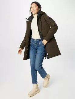 Khujo Manteaux Dhiver Manteau D’hiver Cloren Femme Olive -Magasin D'usine Khujo 35315ad2c97d28a319682e9c3e8ebb20