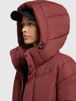 Khujo Manteaux Dhiver Manteau D’hiver Torino 3 Femme Rouge Rouille -Magasin D'usine Khujo 35e638efdef8c9b437550286dfc1dd64