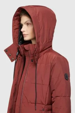 Khujo Manteaux Dhiver Manteau D’hiver Cliv Femme Rouge Rouille 16 Khujo Manteaux Dhiver Manteau D’hiver Cliv Femme Rouge Rouille -Magasin D'usine Khujo 37b83f5c50be82ee008564033d8a99ce