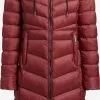Khujo Vestes Dhiver Veste D’hiver Ingram Shine Femme Rouge Foncé -Magasin D'usine Khujo 38c2cc89d3929da0ede530798ddcdc40