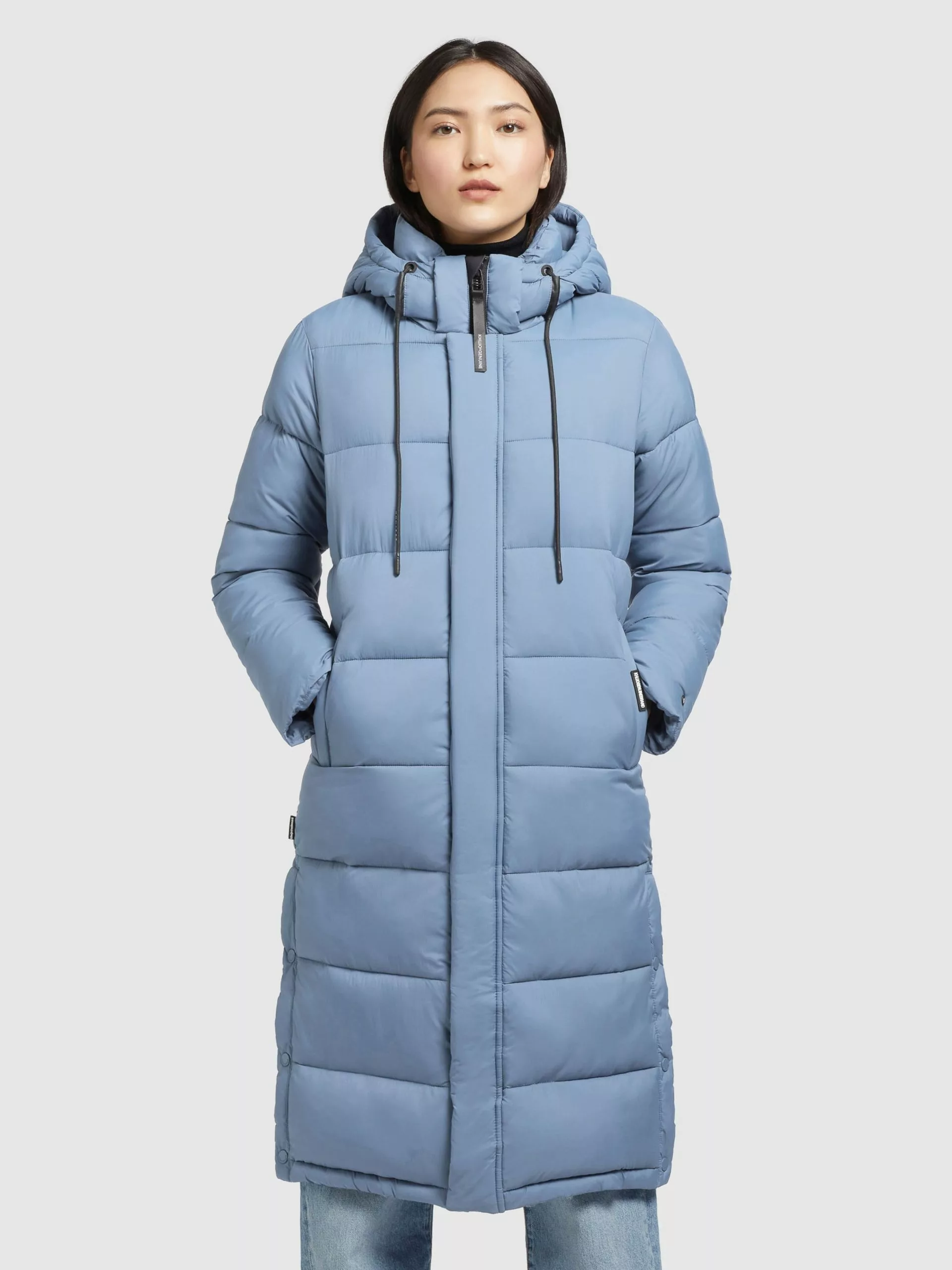 Khujo Manteaux Dhiver Manteau D’hiver Julina Femme Bleu Clair 4 Khujo Manteaux Dhiver Manteau D’hiver Julina Femme Bleu Clair – Image 2