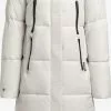 Khujo Manteaux Dhiver Manteau D’hiver Melona Femme Blanc Perle -Magasin D'usine Khujo 3b253744f8e301335daaf46fdd90552b