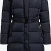 Khujo Manteaux Dhiver Manteau D’hiver Femme Bleu Nuit
