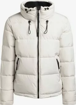 Khujo Vestes Dhiver Veste D’hiver Tuba Femme Blanc Cassé