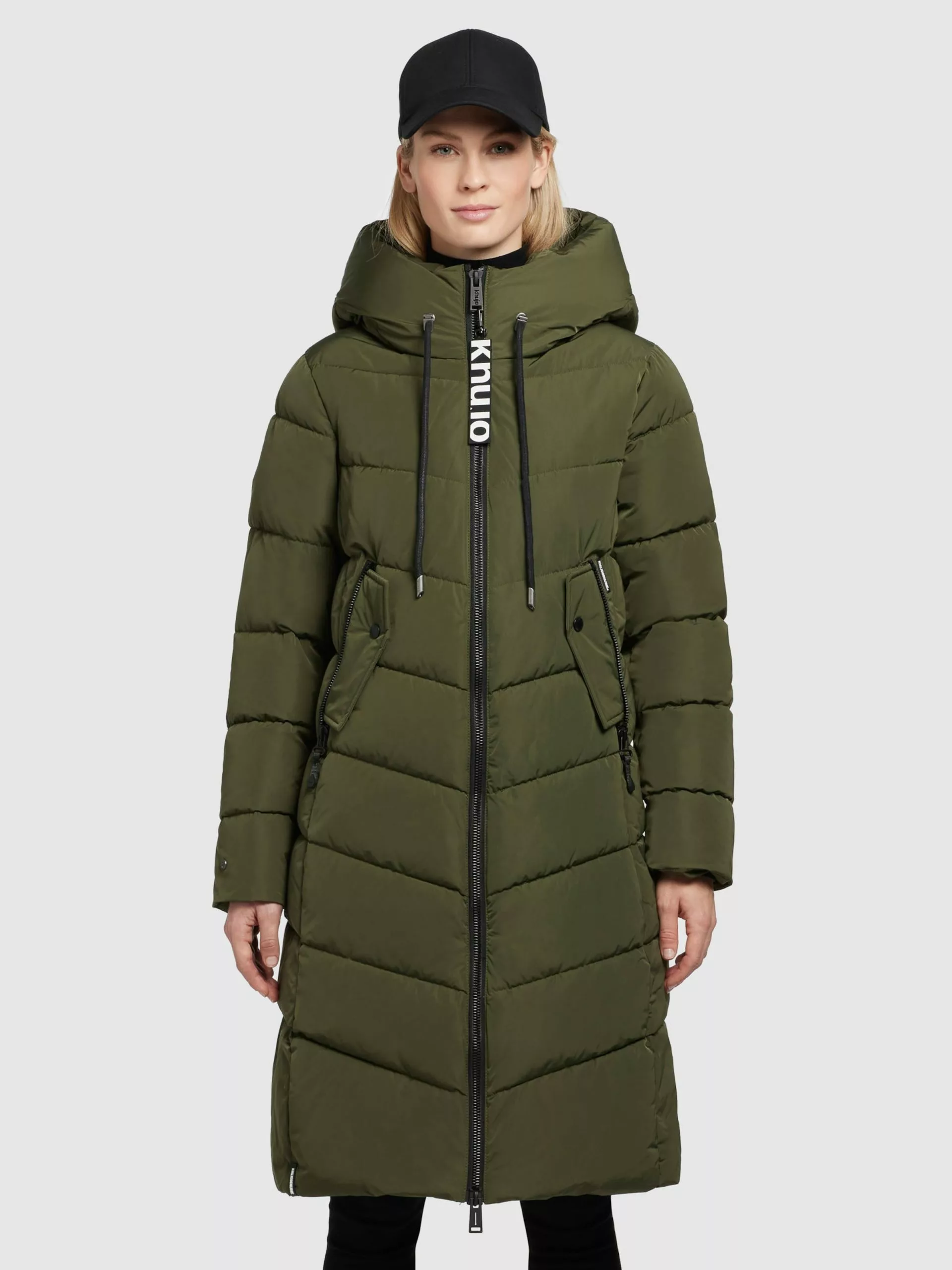 Khujo Manteaux De Mi-saison Manteau Mi-saison Klayd Femme Olive 4 Khujo Manteaux De Mi-saison Manteau Mi-saison Klayd Femme Olive – Image 2