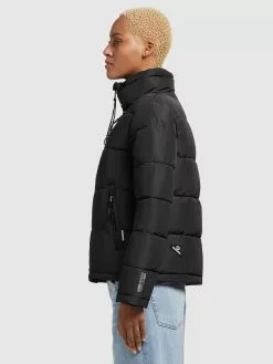 Khujo Vestes Dhiver Veste D’hiver Tuba Femme Noir -Magasin D'usine Khujo 3d1e25648958b149785d0c3b7cc2ac7e