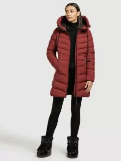 Khujo Manteaux Courts Manteau D’hiver Tuhani Femme Rouge Rouille 12 Khujo Manteaux Courts Manteau D’hiver Tuhani Femme Rouge Rouille -Magasin D'usine Khujo 3e8e55f73b790934bc126dbb619500c7