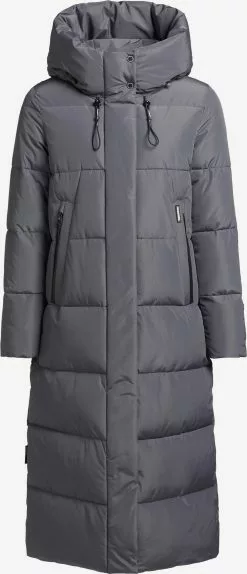 Khujo Manteaux Dhiver Manteau D’hiver Soulani Femme Pierre