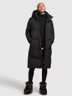 Khujo Manteaux Dhiver Manteau D’hiver Torino2 Femme Noir -Magasin D'usine Khujo 436ff5fa99035f54f38325ea56f81e23