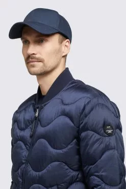 Khujo Vestes De Mi-saison Veste Mi-saison Picco Homme Bleu Marine -Magasin D'usine Khujo 43b5eb141e3effc41ef091fa9cabb6fb