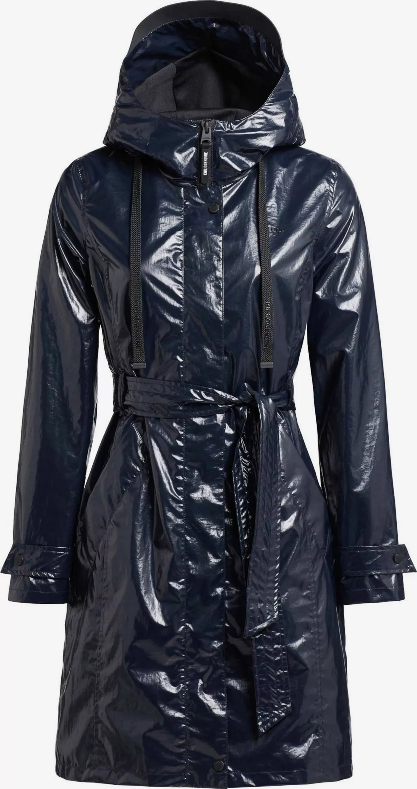 Khujo Manteaux De Pluie Manteau Mi-saison Alecia Femme Bleu Nuit 3 Khujo Manteaux De Pluie Manteau Mi-saison Alecia Femme Bleu Nuit