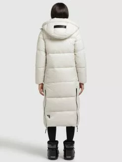 Khujo Manteaux Dhiver Manteau D’hiver Melona Femme Blanc Perle -Magasin D'usine Khujo 47ba7405c9c52ed40053318b866e35b6