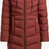Khujo Manteaux Dhiver Manteau D’hiver Ingram Femme Rouge Rouille