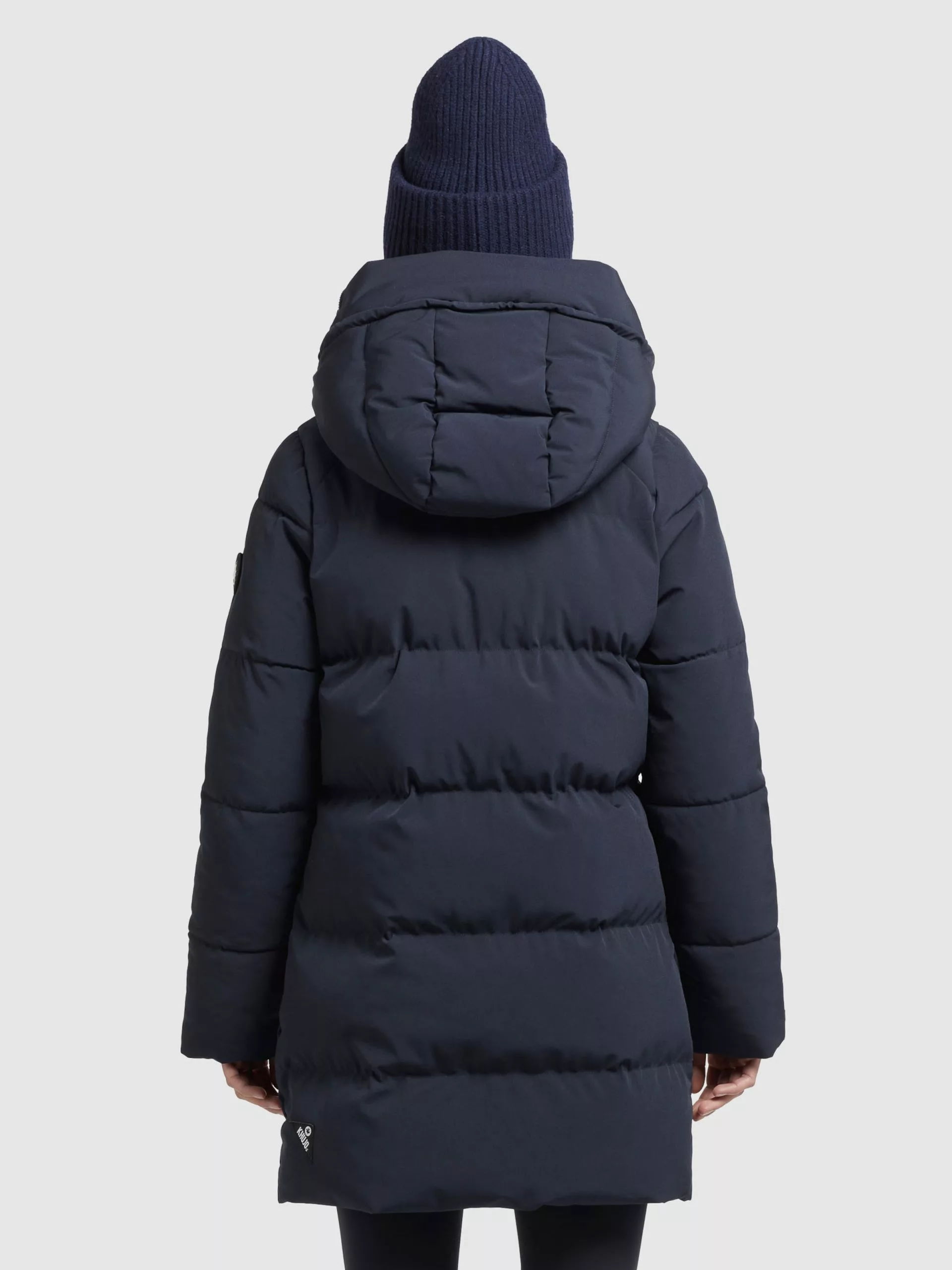 Khujo Manteaux Courts Manteau D’hiver Wente Femme Bleu Foncé 6 Khujo Manteaux Courts Manteau D’hiver Wente Femme Bleu Foncé – Image 4