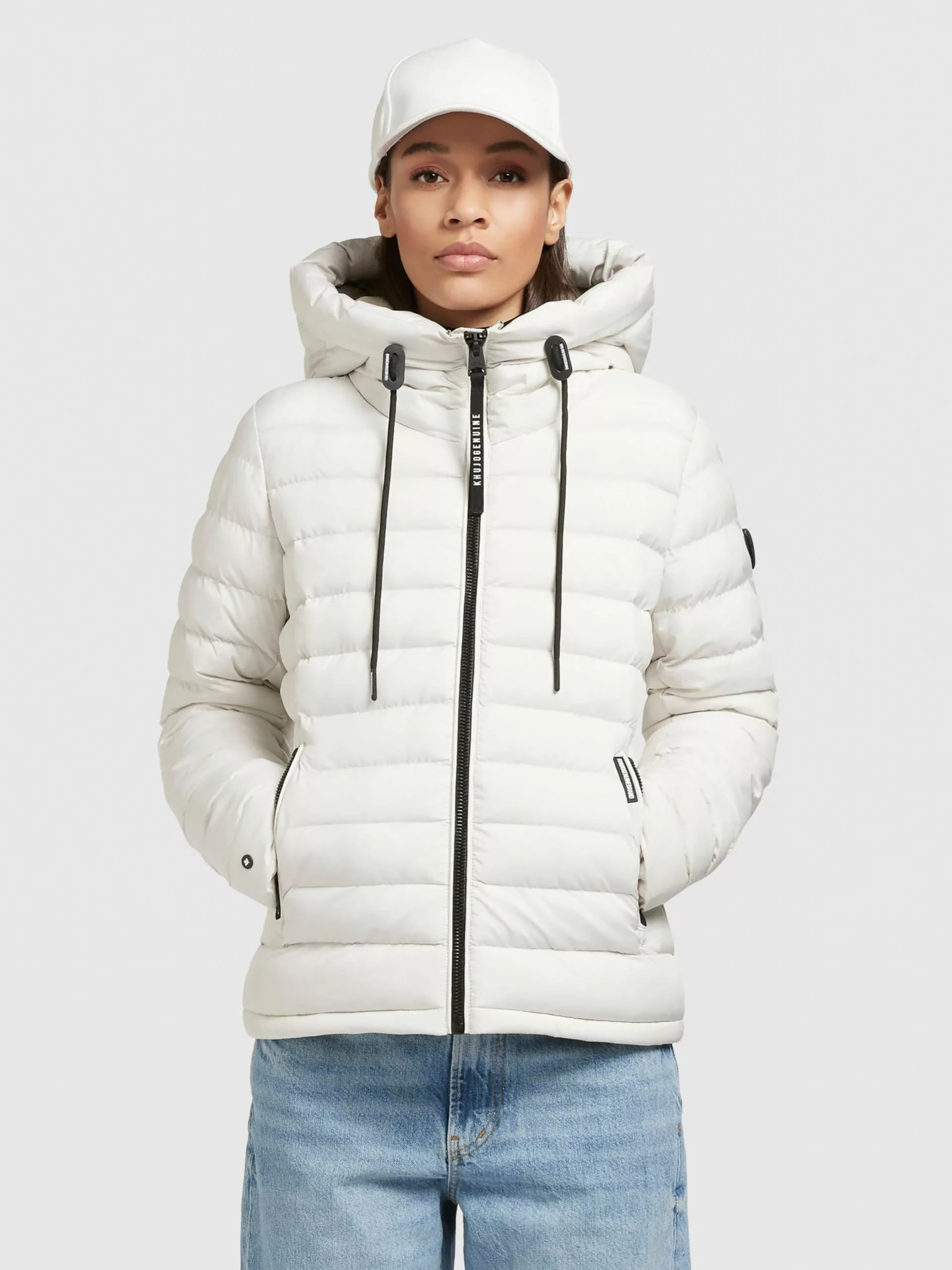 Khujo Vestes De Mi-saison Veste Mi-saison Lovina Femme Blanc 4 Khujo Vestes De Mi-saison Veste Mi-saison Lovina Femme Blanc – Image 2