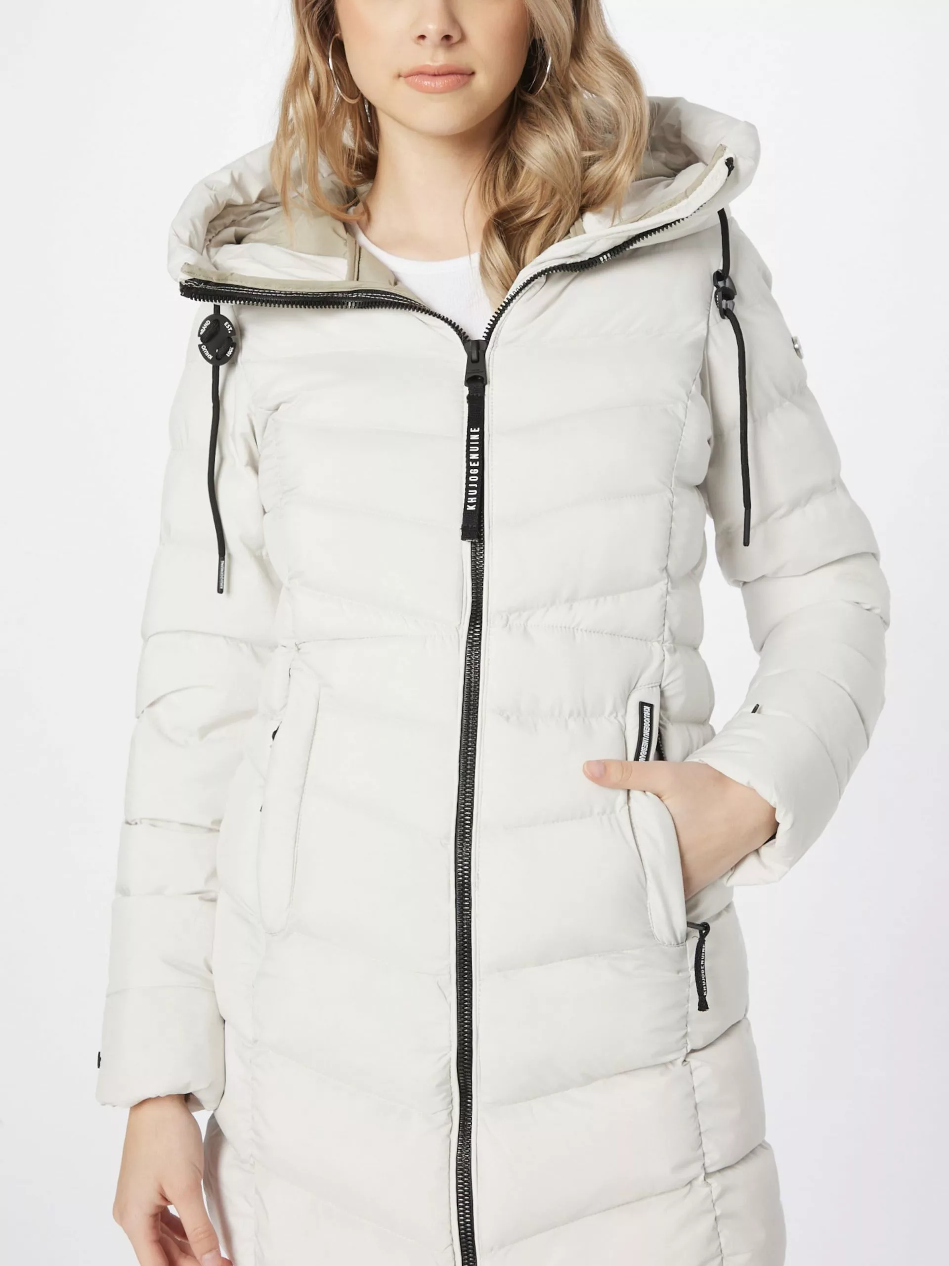 Khujo Vestes De Mi-saison Veste Mi-saison TUHANI Femme Blanc 4 Khujo Vestes De Mi-saison Veste Mi-saison TUHANI Femme Blanc – Image 2