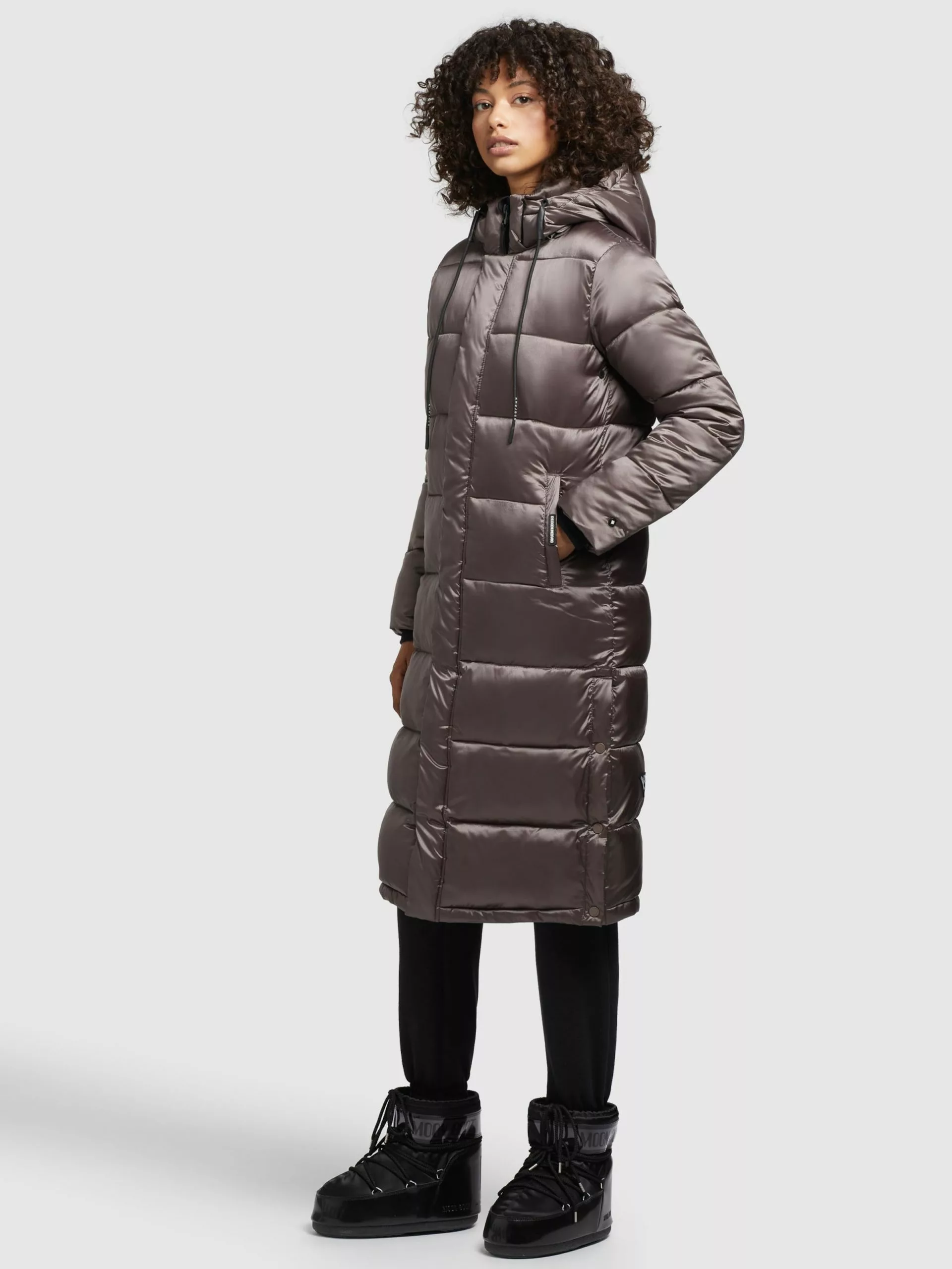 Khujo Manteaux Dhiver Manteau D’hiver Julina Femme Taupe 7 Khujo Manteaux Dhiver Manteau D’hiver Julina Femme Taupe – Image 5