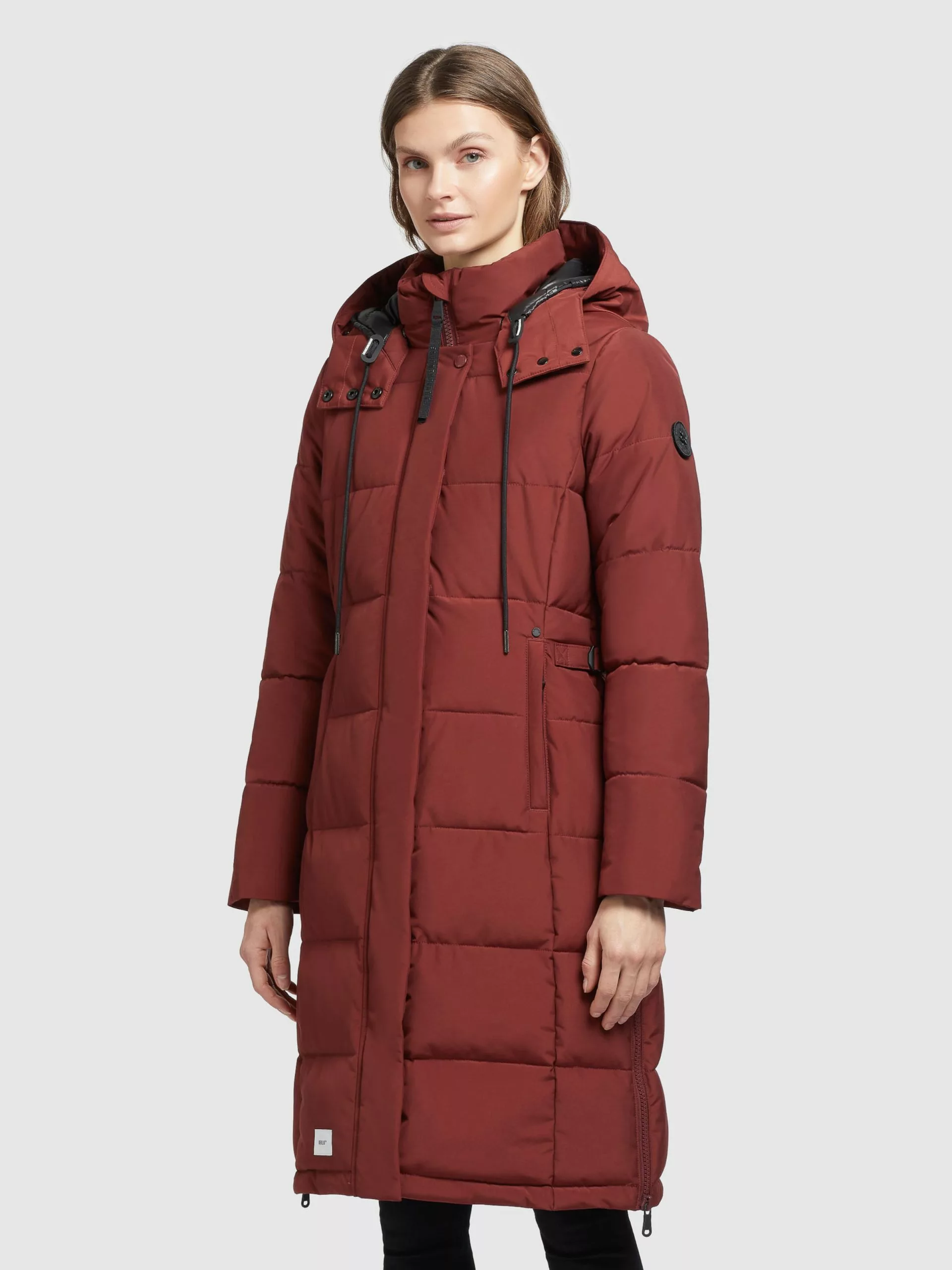 Khujo Manteaux Dhiver Manteau D’hiver Cliv Femme Rouge Rouille 7 Khujo Manteaux Dhiver Manteau D’hiver Cliv Femme Rouge Rouille – Image 5