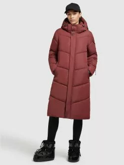 Khujo Manteaux Dhiver Manteau D’hiver Torino 3 Femme Rouge Rouille -Magasin D'usine Khujo 53a3274a29913b34bef50eb6daac1df2