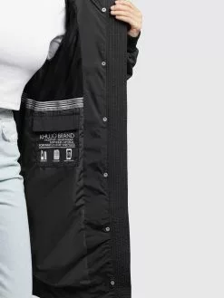 Khujo Manteaux De Mi-saison Manteau Mi-saison Silica Femme Noir 17 Khujo Manteaux De Mi-saison Manteau Mi-saison Silica Femme Noir -Magasin D'usine Khujo 56970d96ac7ed9b10825dfd8b3d271be