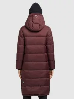Khujo Manteaux Dhiver Manteau D’hiver Julina Femme Rouge Foncé -Magasin D'usine Khujo 5b2614083294ca15cff6739c00d76f62