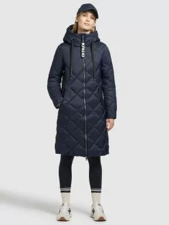 Khujo Manteaux Dhiver Manteau D’hiver LENNJA Femme Marine -Magasin D'usine Khujo 5b88781854eb8447358080aa83cda06a