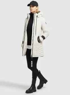 Khujo Manteaux De Mi-saison Manteau Mi-saison Jerry Femme Blanc Cassé 15 Khujo Manteaux De Mi-saison Manteau Mi-saison Jerry Femme Blanc Cassé -Magasin D'usine Khujo 5c09d18b9c83608bd8adbb478faa7958