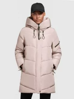 Khujo Vestes Dhiver Veste D’hiver Jordis Femme Rose Clair -Magasin D'usine Khujo 5c788fda7ee9b20a874883a0eddaca9c