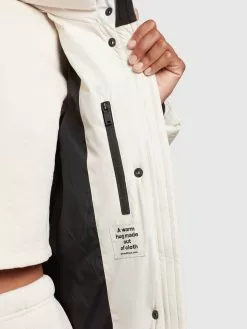 Khujo Manteaux Dhiver Manteau D’hiver Sonje 4 Femme Blanc Cassé -Magasin D'usine Khujo 5e874f38af11560de11a862864f298c4