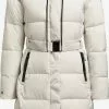 Khujo Manteaux Dhiver Manteau D’hiver Femme Blanc Cassé