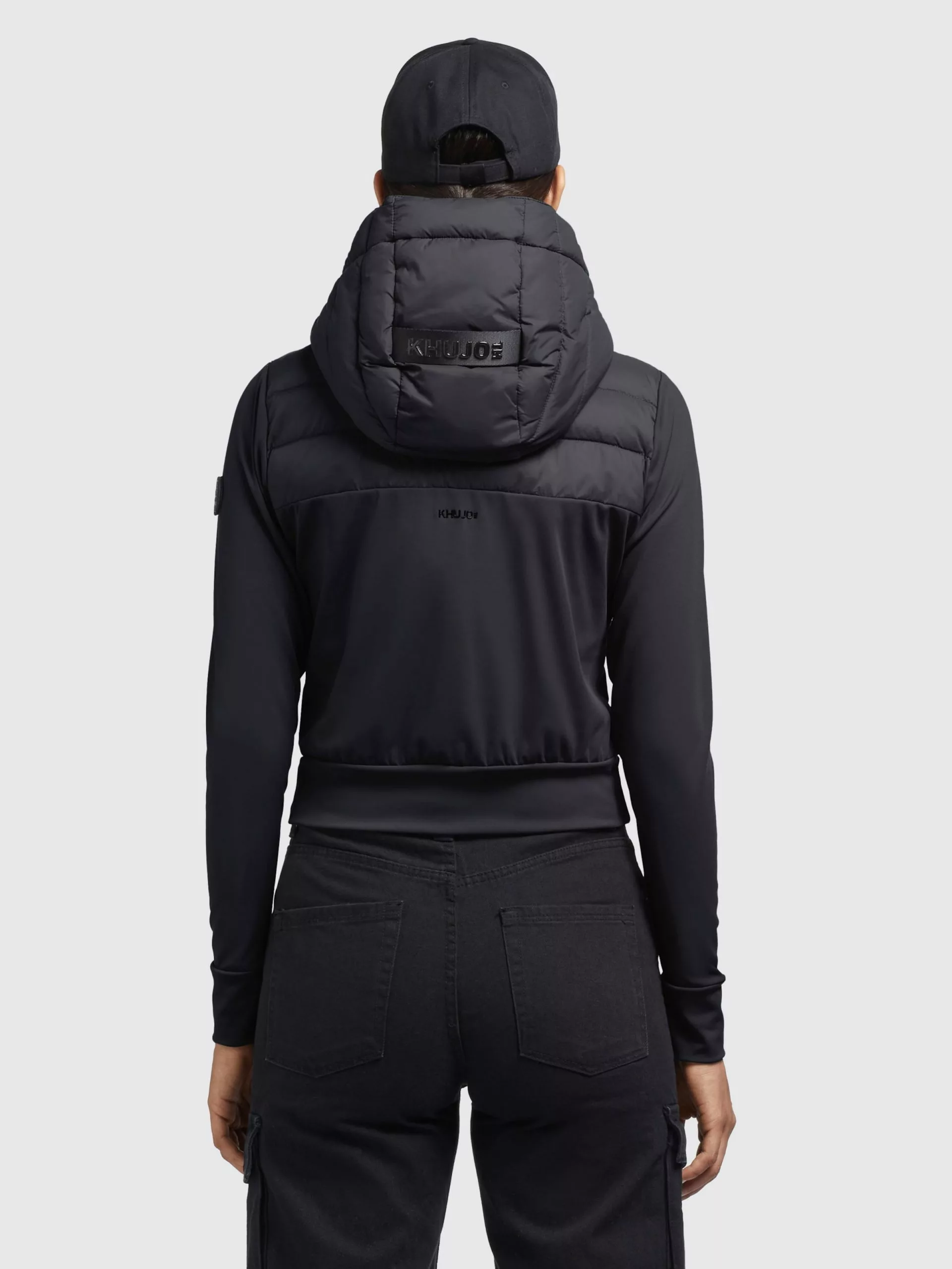 Khujo Vestes De Mi-saison Veste Mi-saison Dalis Matt Femme Noir 5 Khujo Vestes De Mi-saison Veste Mi-saison Dalis Matt Femme Noir – Image 3