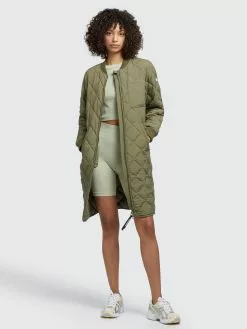 Khujo Manteaux De Mi-saison Manteau Mi-saison Mary Femme Olive 15 Khujo Manteaux De Mi-saison Manteau Mi-saison Mary Femme Olive -Magasin D'usine Khujo 61c43612e720ec958b2da64ce4d1e639