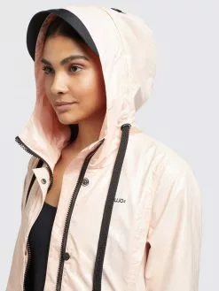 Khujo Manteaux De Pluie Manteau Mi-saison ALECIA Femme Abricot -Magasin D'usine Khujo 62bf22957feac769bfaaab0eddffd42e