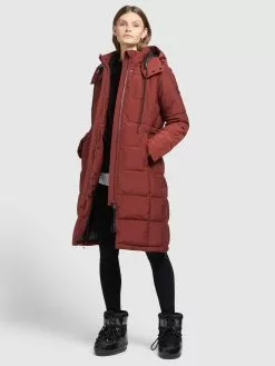 Khujo Manteaux Dhiver Manteau D’hiver Cliv Femme Rouge Rouille 12 Khujo Manteaux Dhiver Manteau D’hiver Cliv Femme Rouge Rouille -Magasin D'usine Khujo 65cbdf6eb4bc6173dd43efe12424cd16
