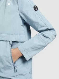 Khujo Vestes De Mi-saison Veste Mi-saison ZAHIRA3 Femme Bleu Clair -Magasin D'usine Khujo 660f0c4e8e1a08326eec1e3ccd1ad6cd