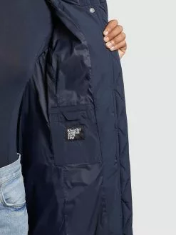 Khujo Manteaux Dhiver Manteau D’hiver Gamber Femme Bleu Foncé -Magasin D'usine Khujo 6627214dc6f552e057468c885a9f79e9