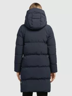 Khujo Manteaux De Mi-saison Manteau Mi-saison Namita Femme Bleu Marine -Magasin D'usine Khujo 675d7065bcd404c176f5b9aa04309a50