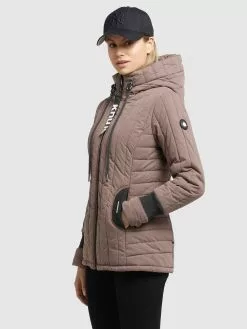 Khujo Vestes De Mi-saison Veste Mi-saison Tweety Prime Femme Rose -Magasin D'usine Khujo 67cd92685b4a676561d177549a4b1f21