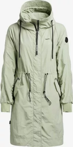 Khujo Manteaux De Mi-saison Manteau Mi-saison Silica Femme Vert Pastel