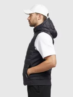 Khujo Vestes Sans Manches Gilet Homme Noir -Magasin D'usine Khujo 6d7e4df7f2963c8216bd5ac8e21514a1