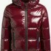 Khujo Vestes Dhiver Veste D’hiver Fala Femme Rouge Foncé