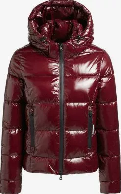 Khujo Vestes Dhiver Veste D’hiver Fala Femme Rouge Foncé