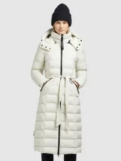 Khujo Manteaux Dhiver Manteau D’hiver OLALLA MATT Femme Blanc Cassé -Magasin D'usine Khujo 6fefc41473bdba8ebfe5cbe9105b07fd