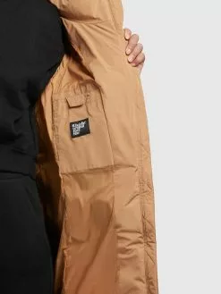 Khujo Manteaux De Mi-saison Manteau Mi-saison Klayd Femme Ocre -Magasin D'usine Khujo 702055ccd41d567cfb4f2b6fd9e30cab